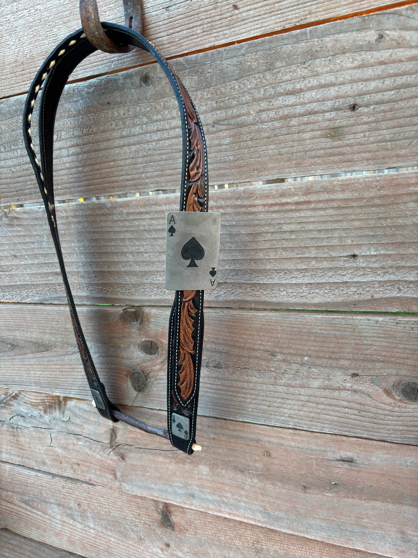 BA Star Silver X MCA Trading Co Collab Headstall