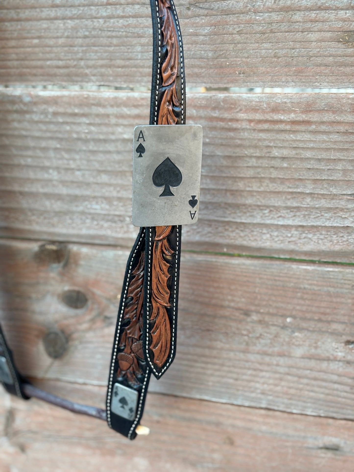BA Star Silver X MCA Trading Co Collab Headstall