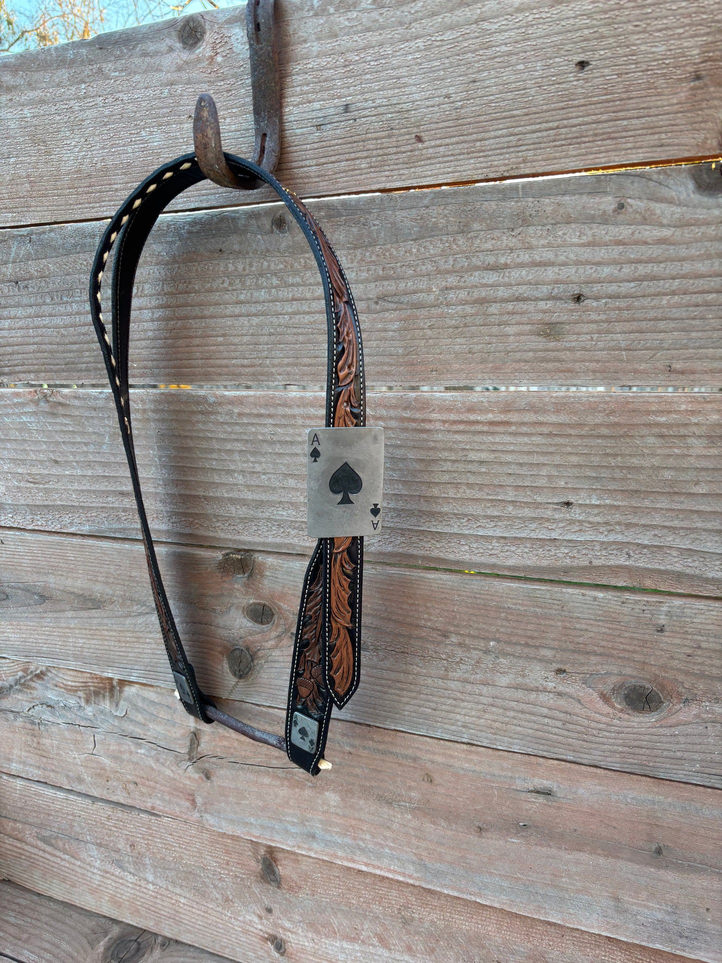 BA Star Silver X MCA Trading Co Collab Headstall