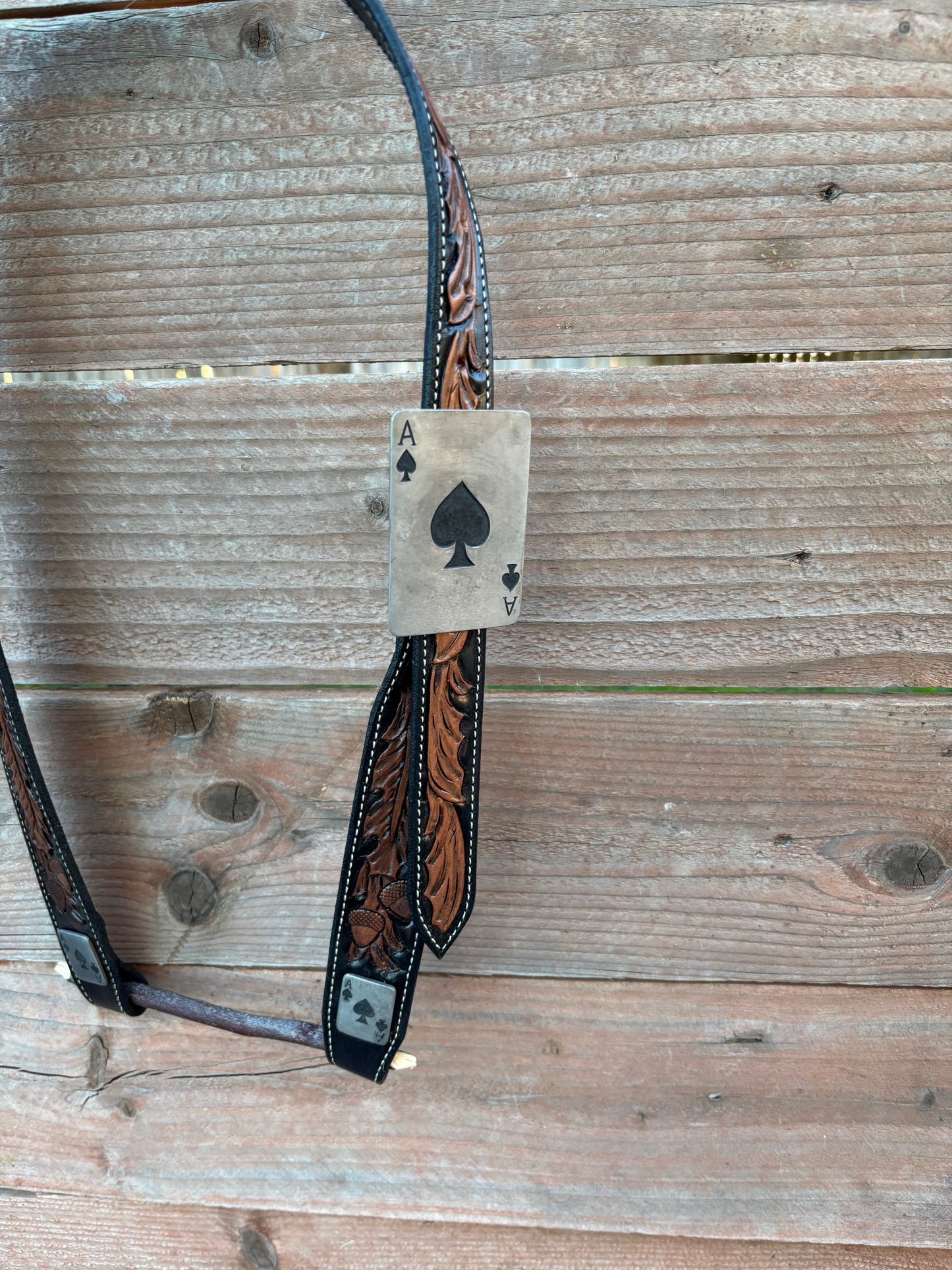 BA Star Silver X MCA Trading Co Collab Headstall