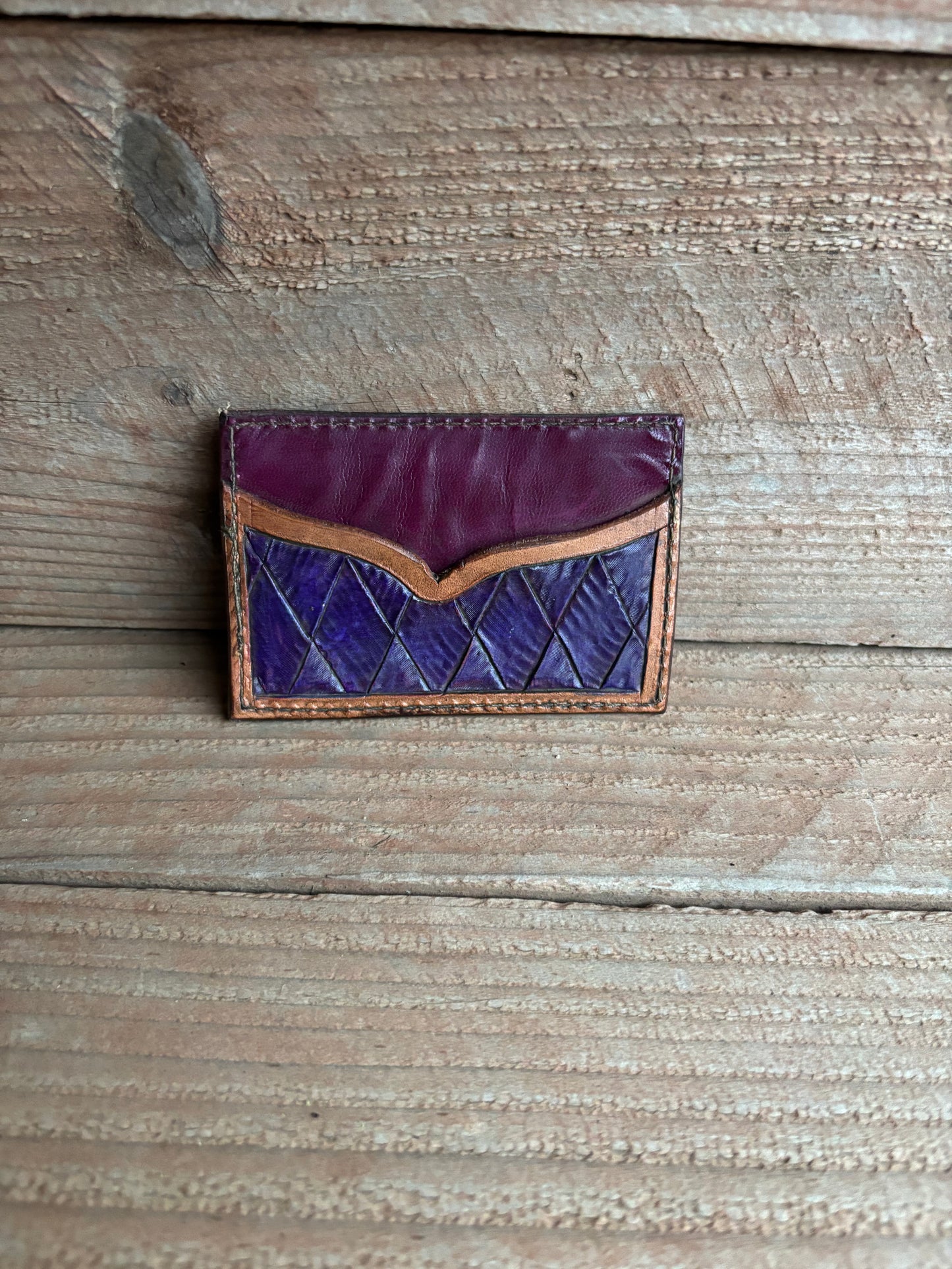Tooled Card Wallet