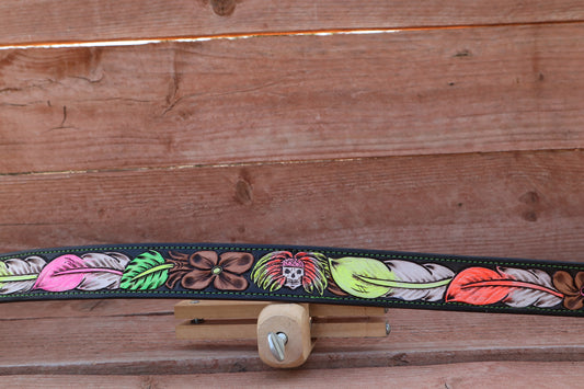 Paint Indian and Feather Belt
