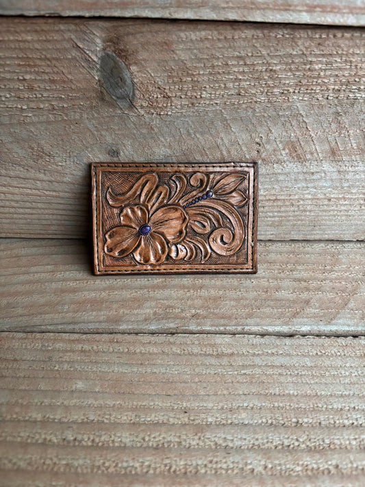 Tooled Card Wallet