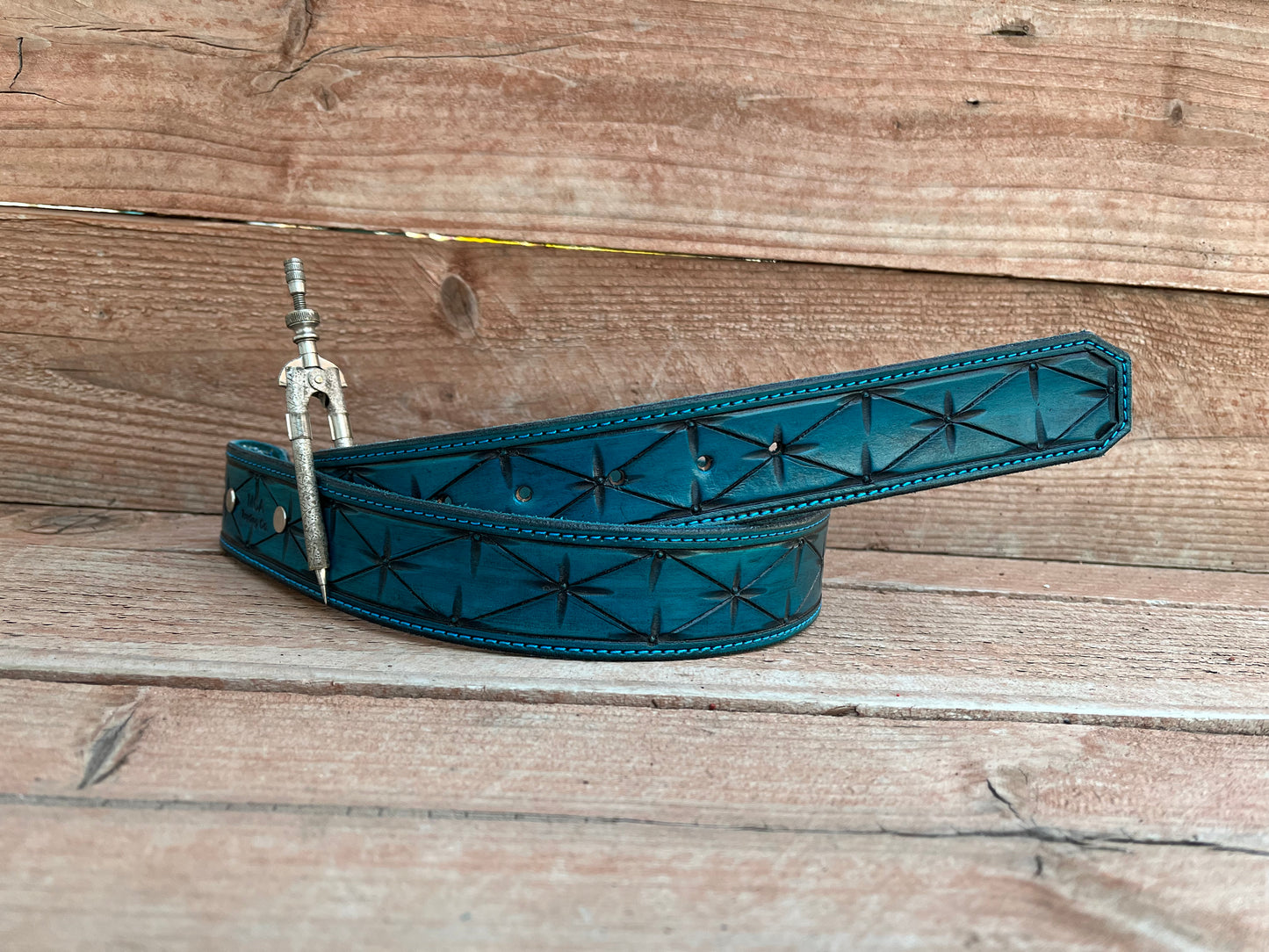Turquoise tooled belt