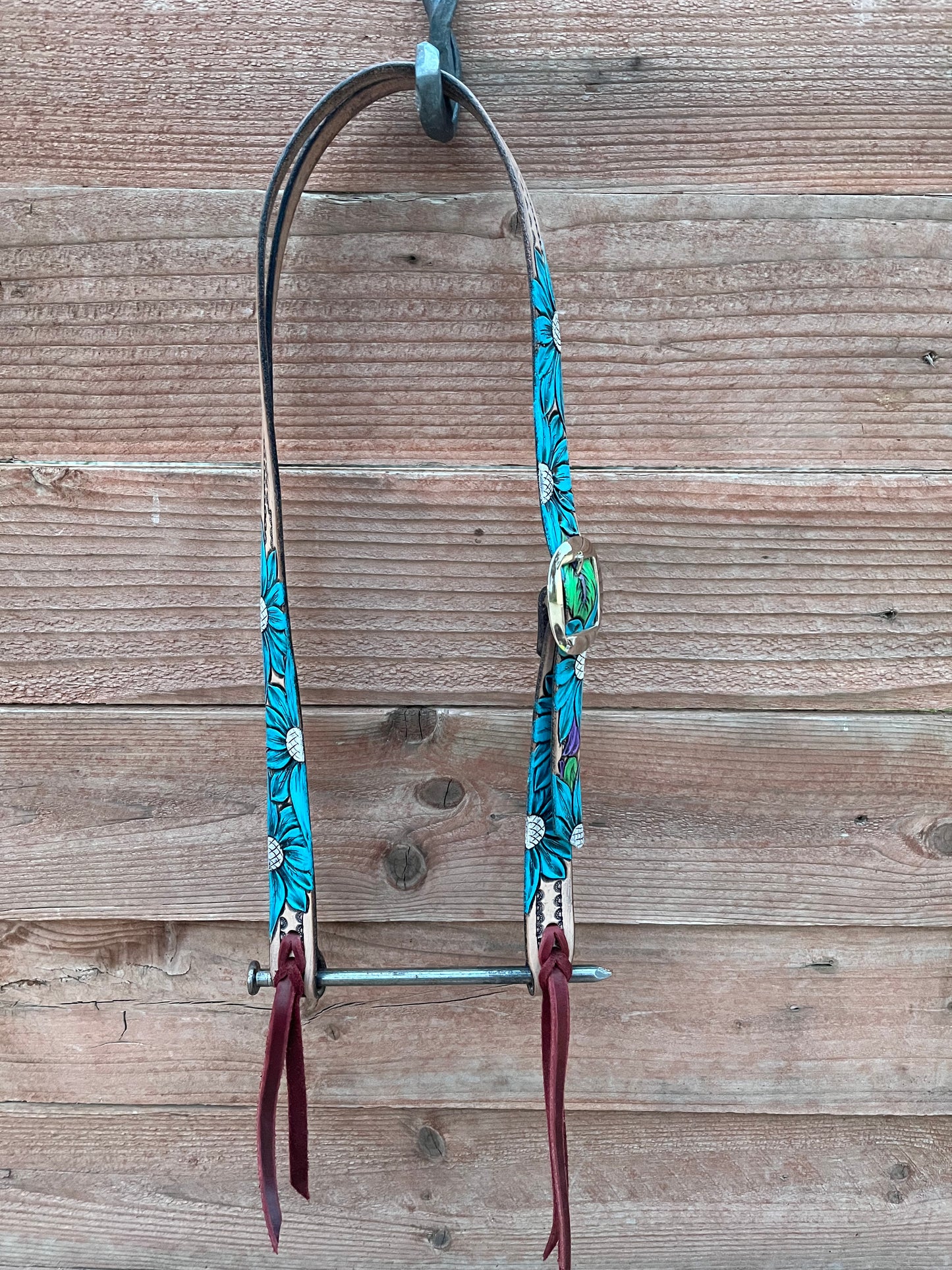 Painted Floral Headstall